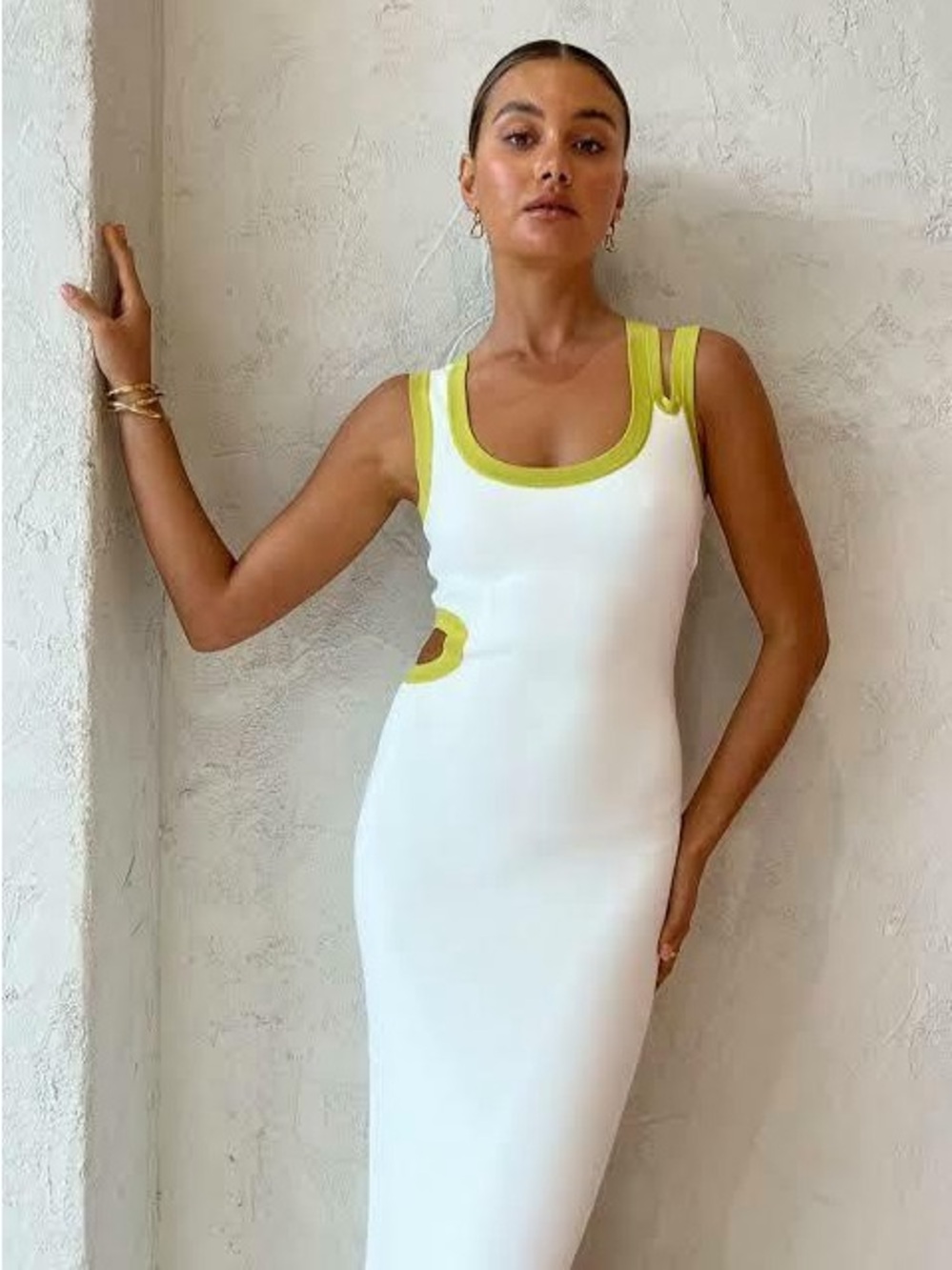 SIR the label Evalina Cut Out Dress